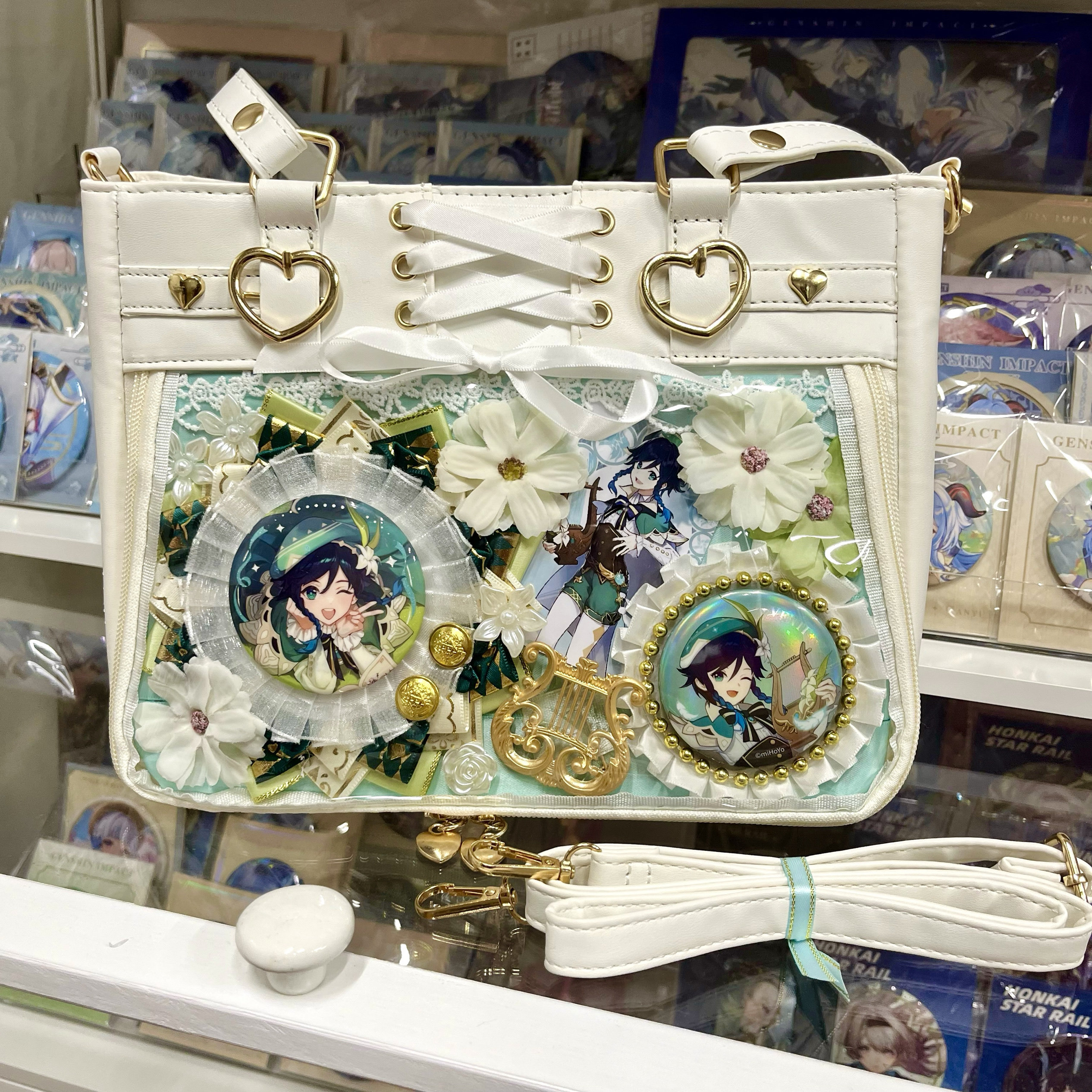 Women Bags For Gift - Genshin Impact Venti Barbatos animation derivative