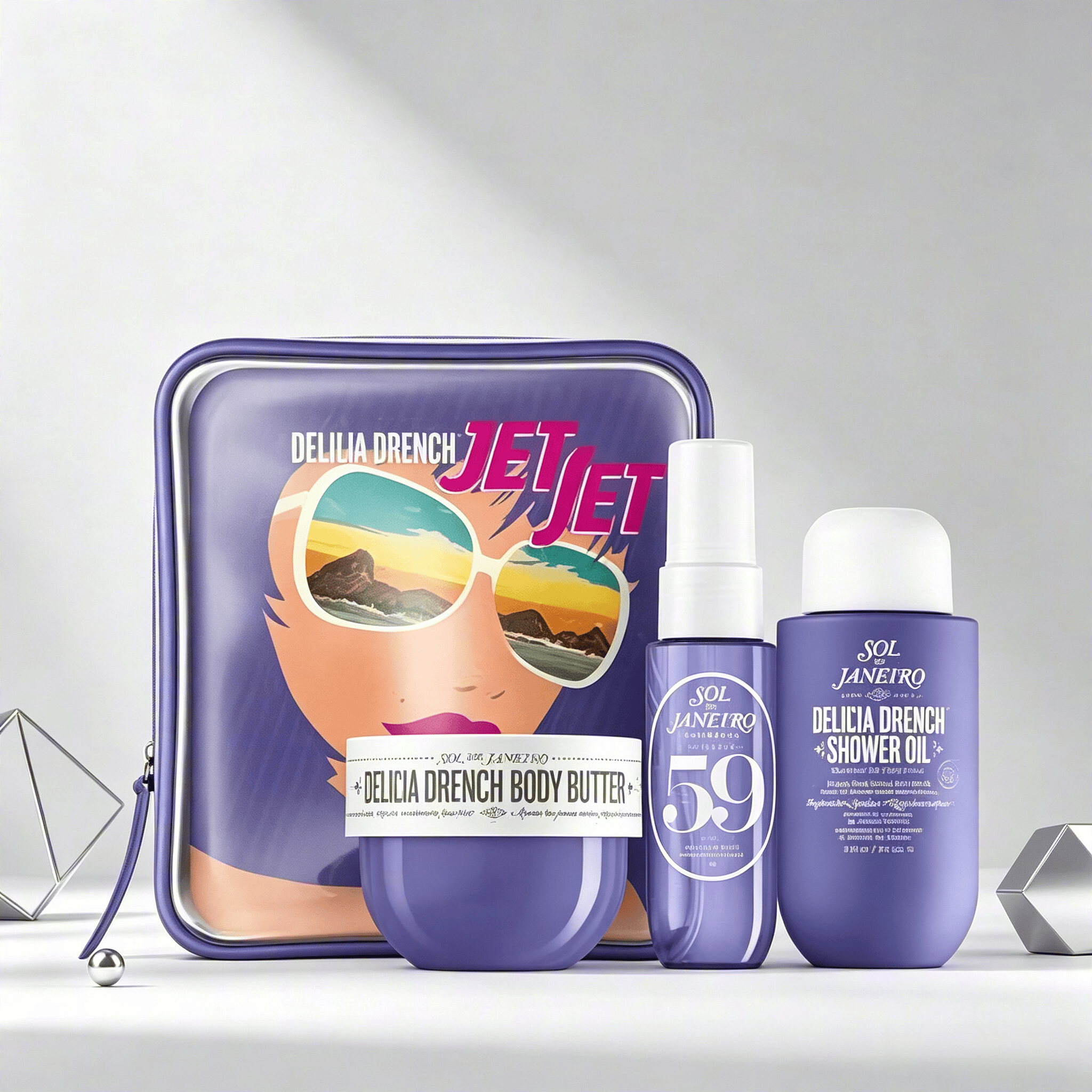 Women Bags For Gift - Sol de Janeiro Delicia Drench Jet