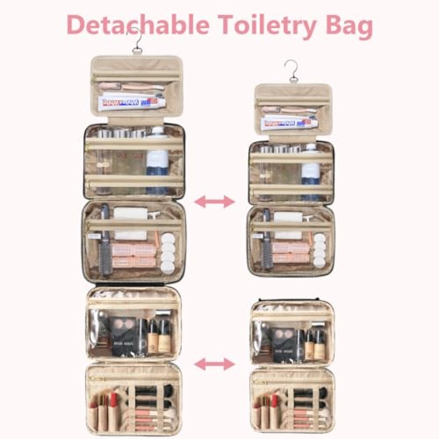 Detachable Travel Toiletry Bag - Women Bags Large review and price