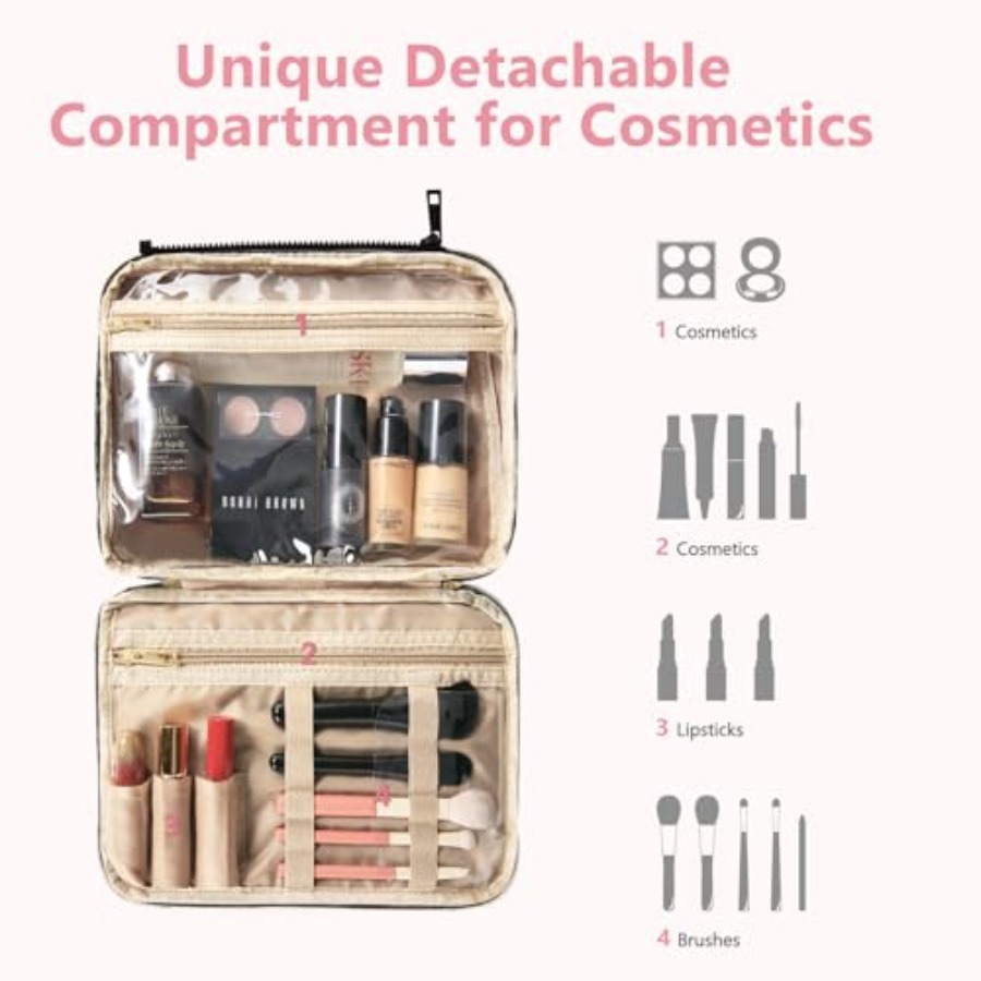 Detachable Travel Toiletry Bag - Women Bags Large review and price