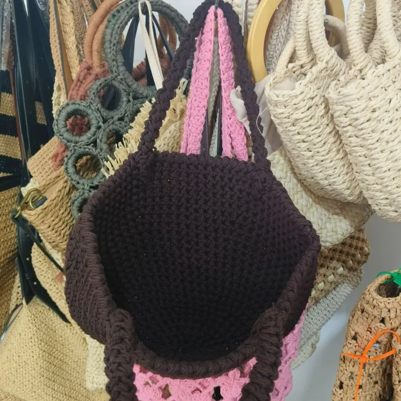 High-end hand-woven straw tote - Women Bags Large review and price