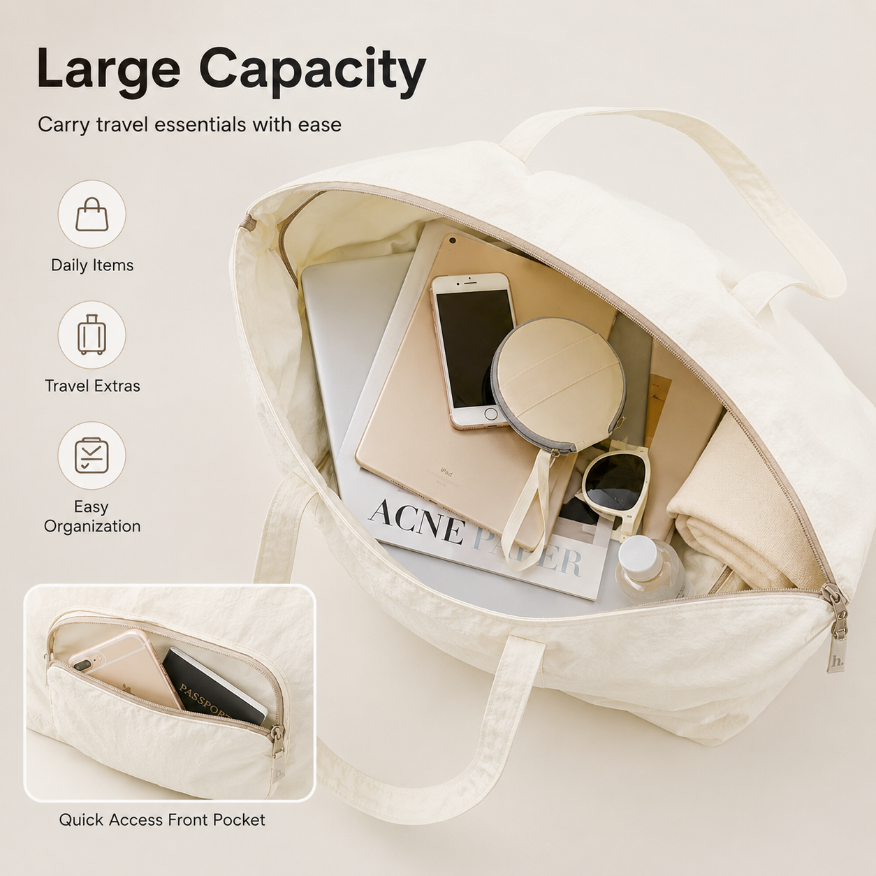 Foldable Travel Bag Luggage Sl - Women Bags For Airport review and price