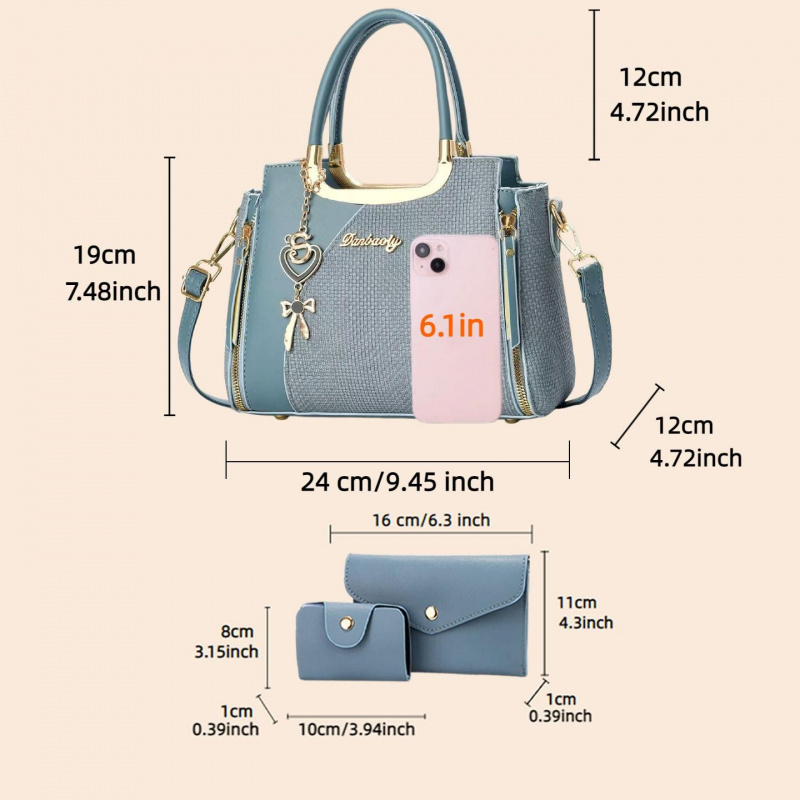 Elegant Women's Handbag Set, M - Women Bags For Gift review and price