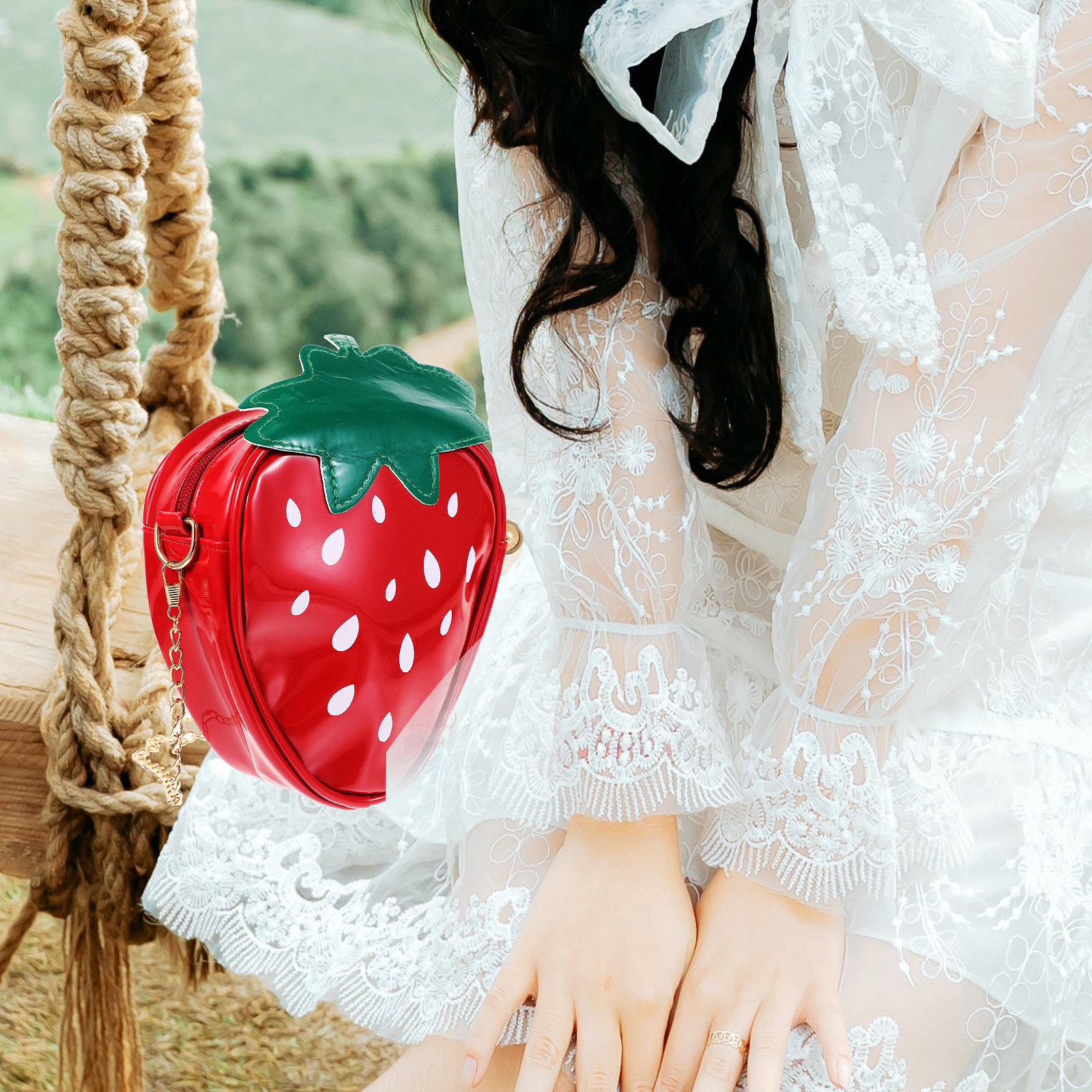 Trendy Fruit Shape Cross Body  - Women Bags Designer review and price
