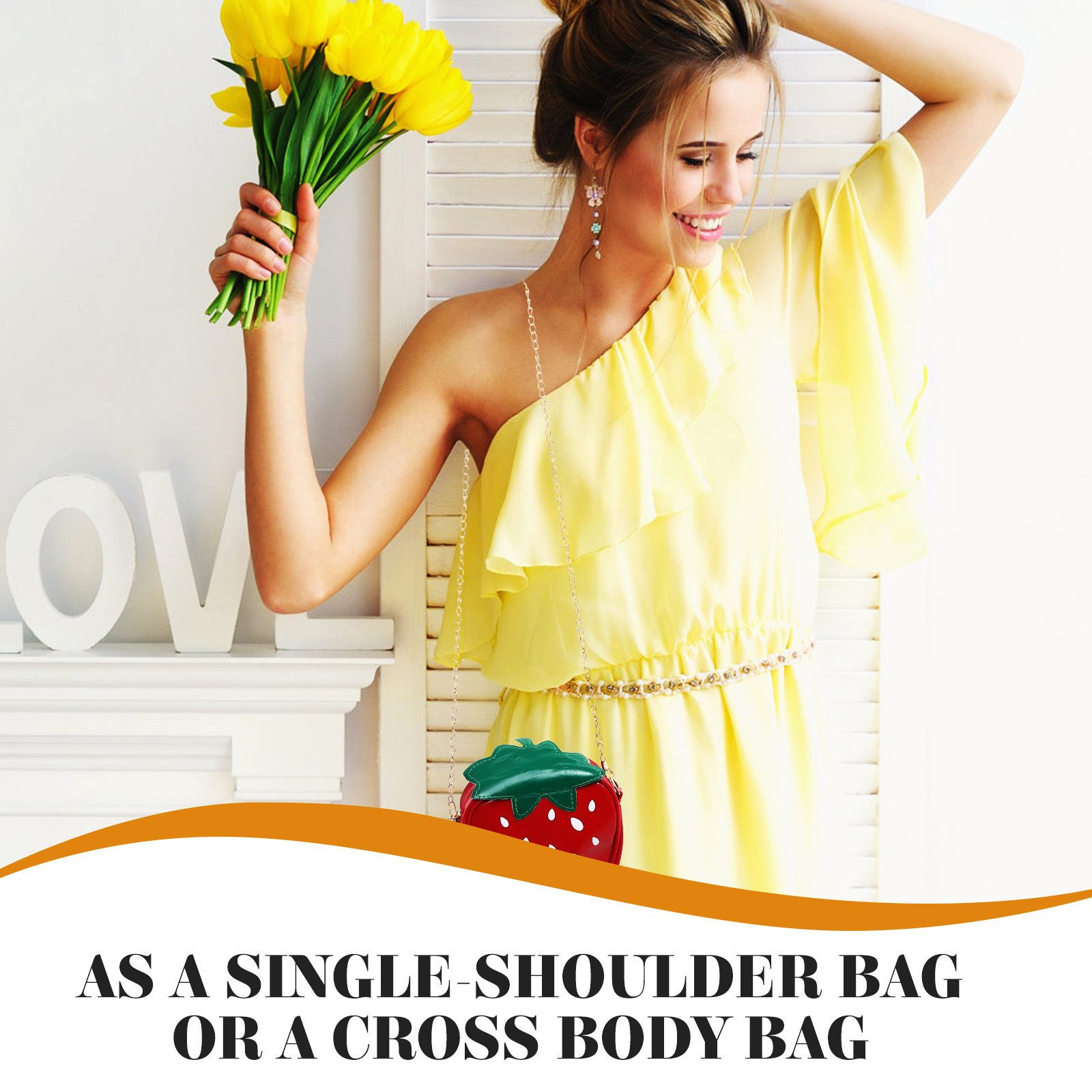 Trendy Fruit Shape Cross Body  - Women Bags Designer review and price