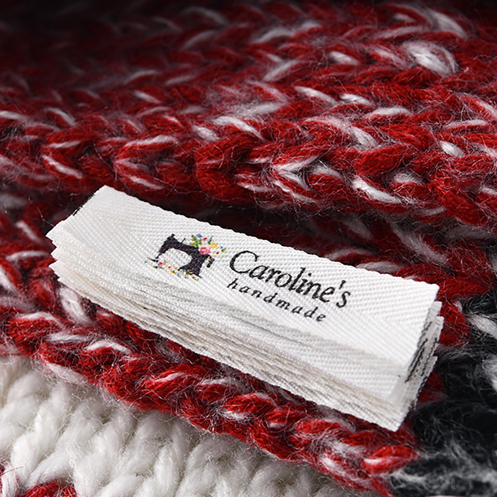 Custom Cotton Twill Label 0.47 - Crochet Market Bag review and price