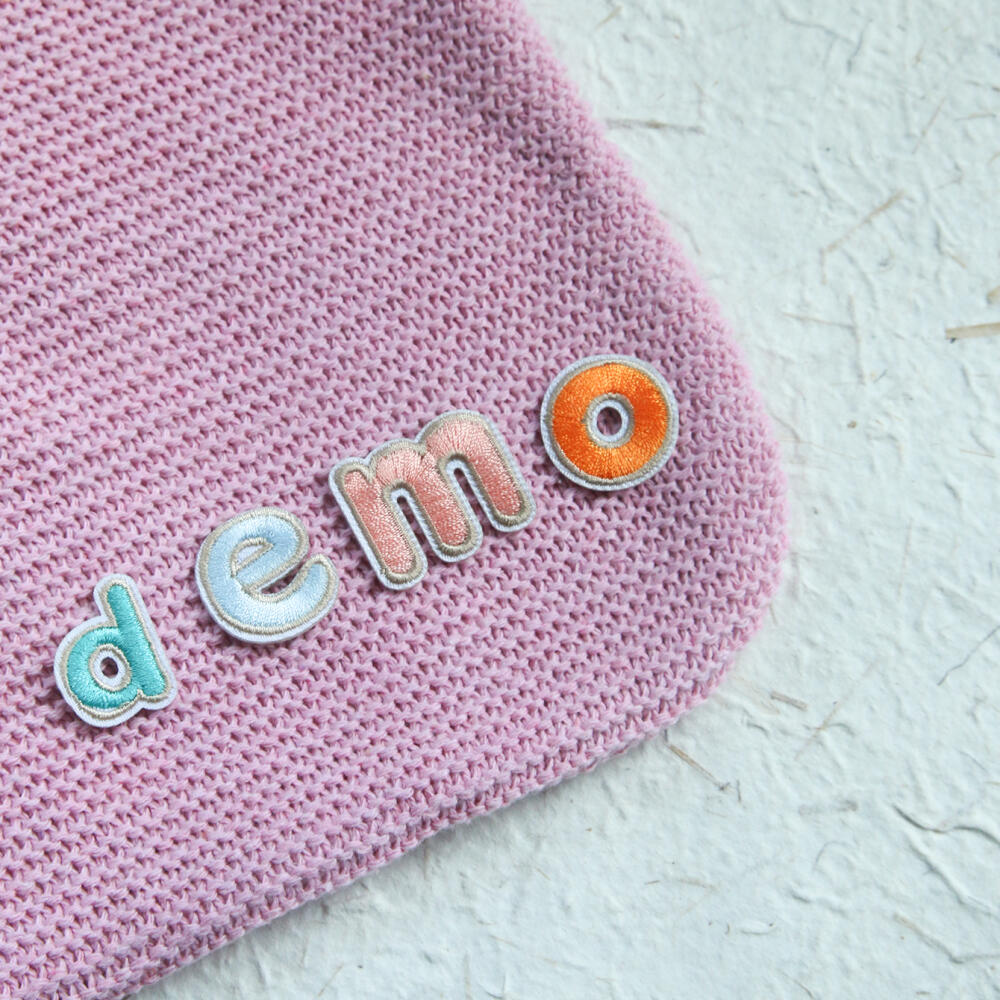 Custom Colorful Alphabet Patch - Crochet Market Bag review and price