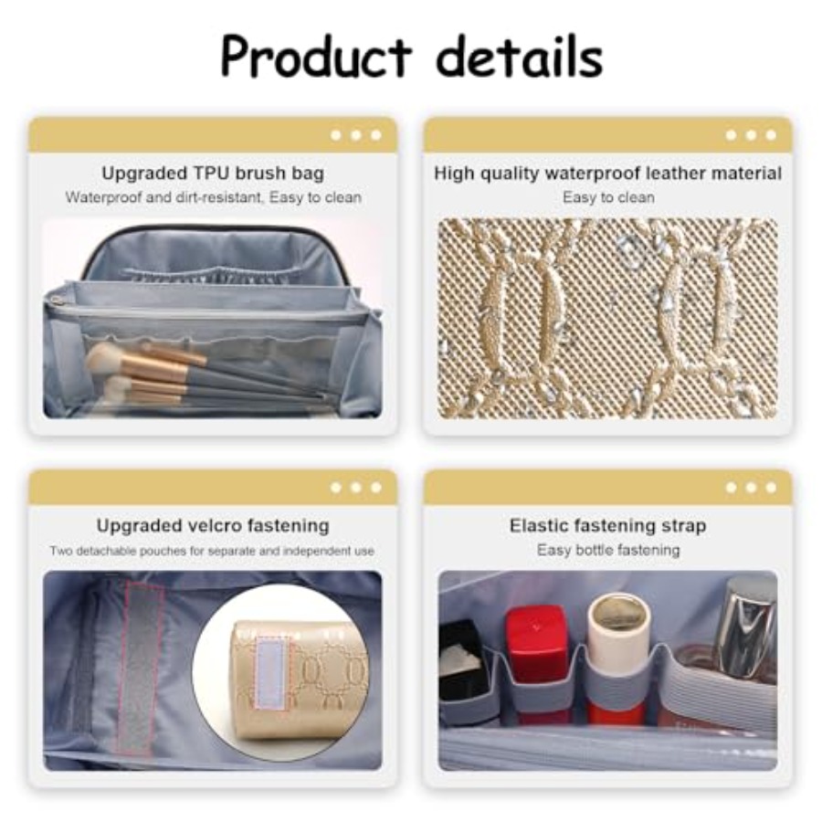 Travel Makeup Bag for Women: C - Women Bags For Travel review and price