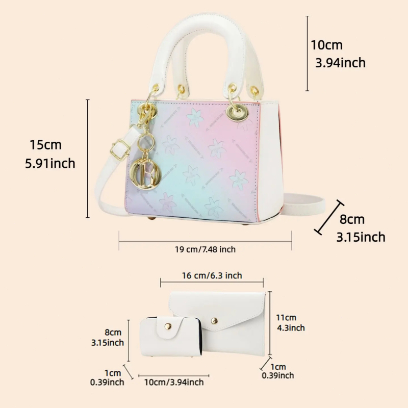 Gradient Printed Crossbody Sho - Women Bags And Purses review and price