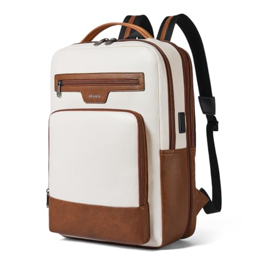 Leather Laptop Backpack for Wo - Women Bags For Travel review and price