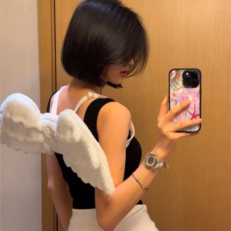 JIAERDI Sweet White Angel Wing - Women'S Japanese Bags review and price
