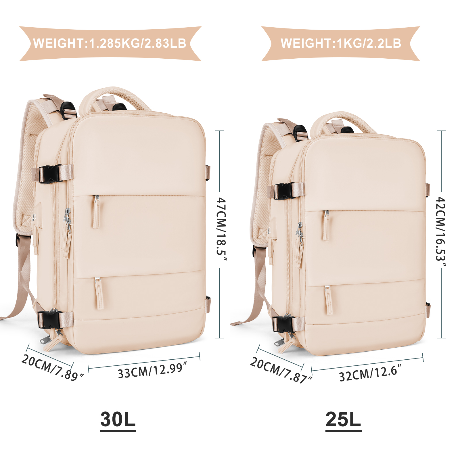 Large Travel Backpack for Men  - Women Bags With Laptop Compartment review and price