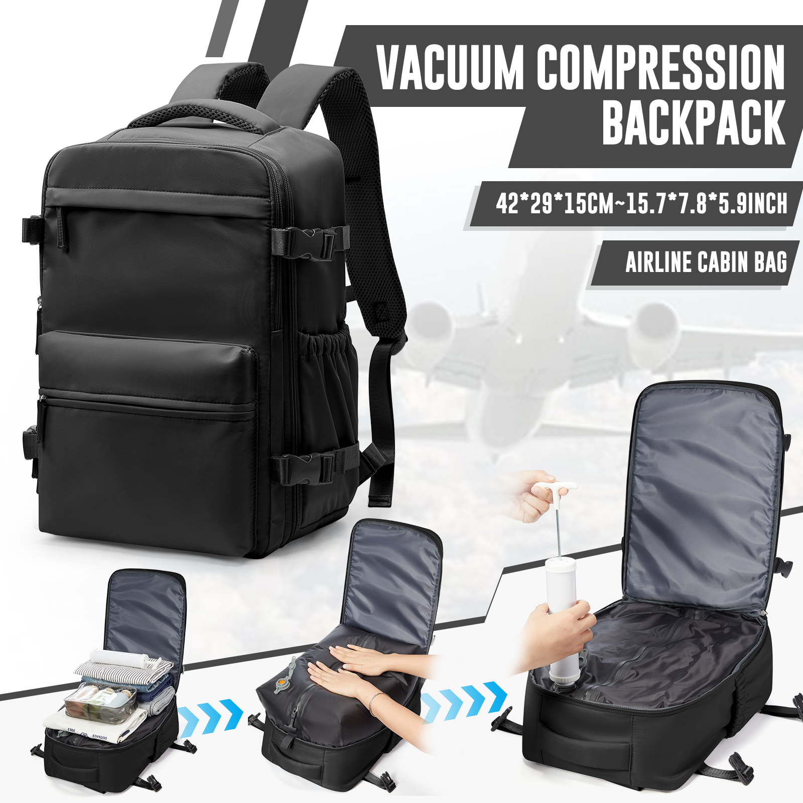 Vacuum Backpack, Travel Backpa - Women Bags For Work review and price