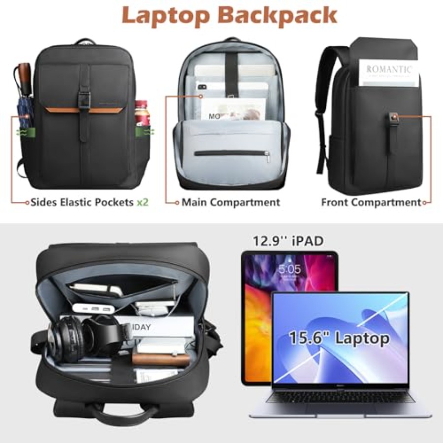 Slim Laptop Backpack for Men W - Women Bags For Work review and price