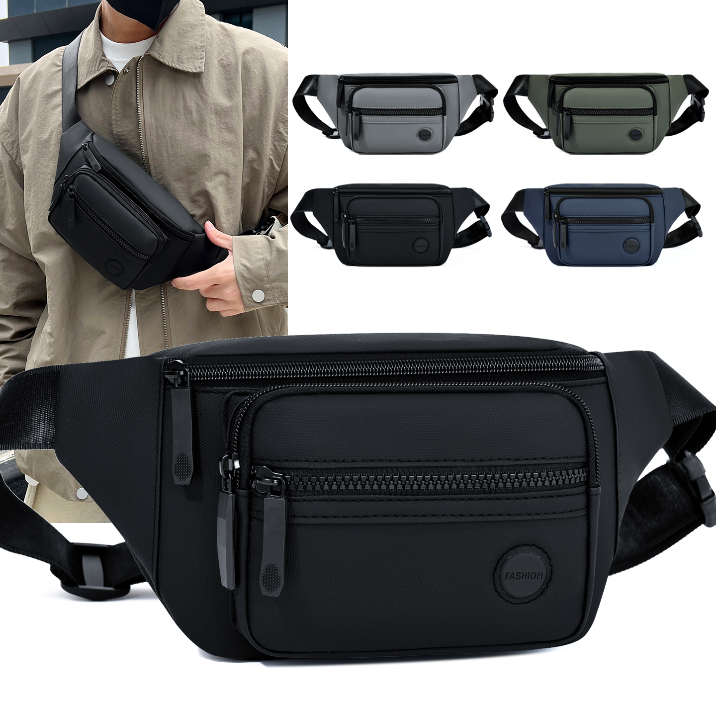 Unisex Waterproof Waist Bag Pa - Women Bags For Work review and price