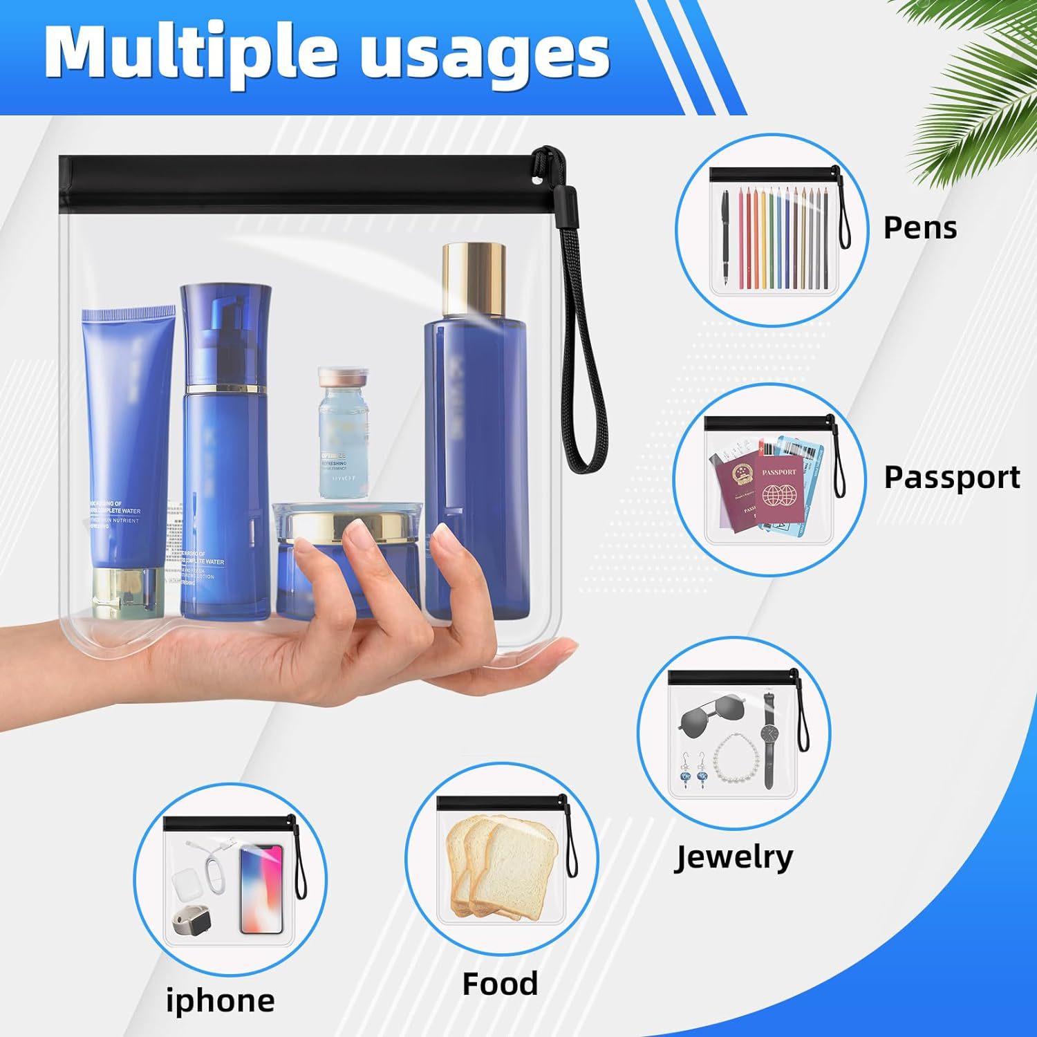1pc Luggage Transparent Travel - Women Bags For Airport review and price
