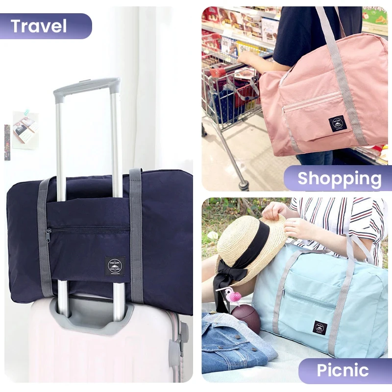 Foldable Travel Duffel Bag for - Women Bags Large review and price