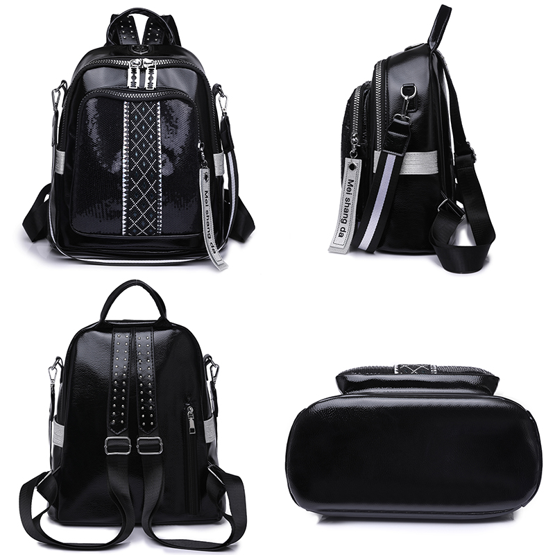 Large Capacity Leather Backpac - Women Bags With Laptop Compartment review and price