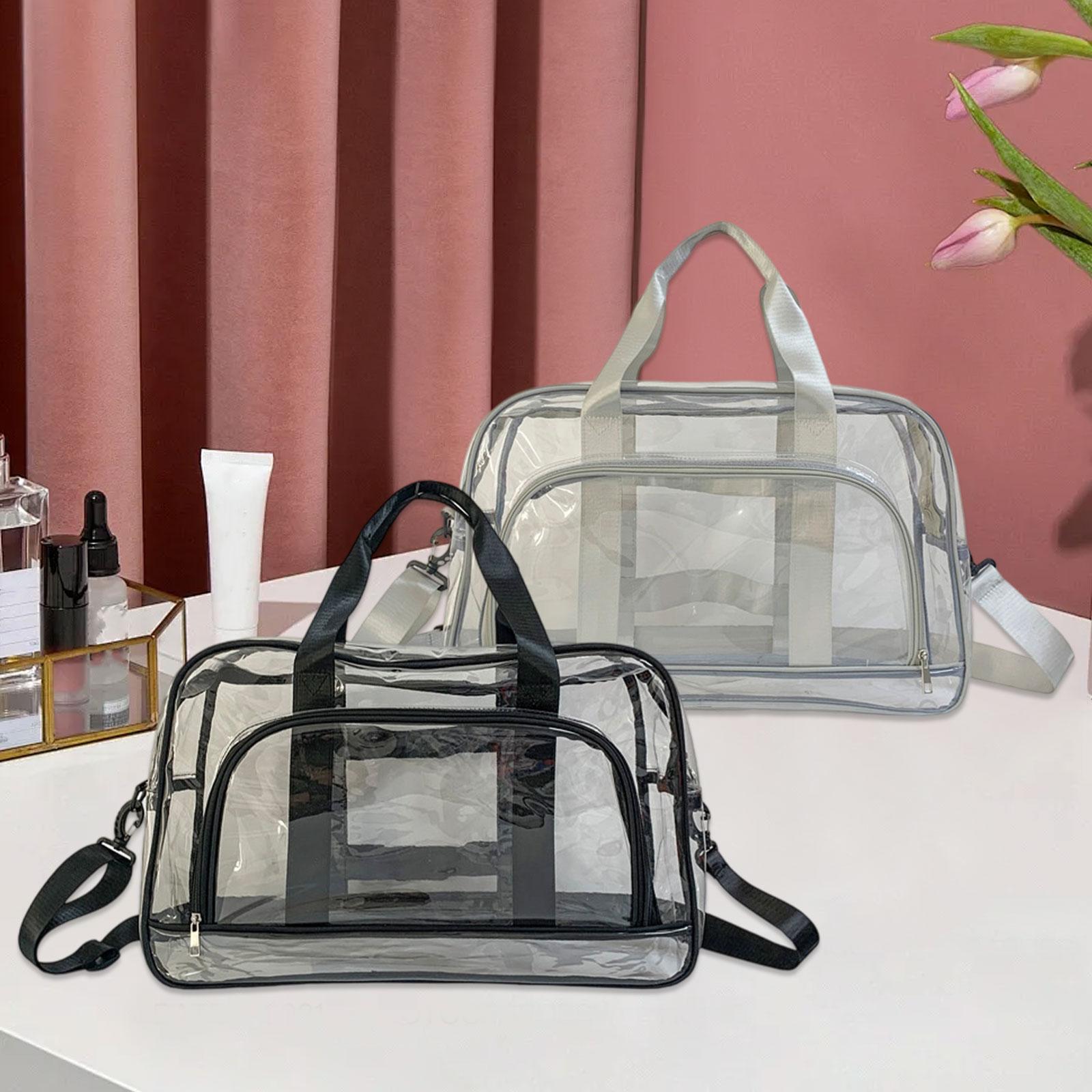 Clear Toiletry Bag for Women M - Women Bags For Airport review and price