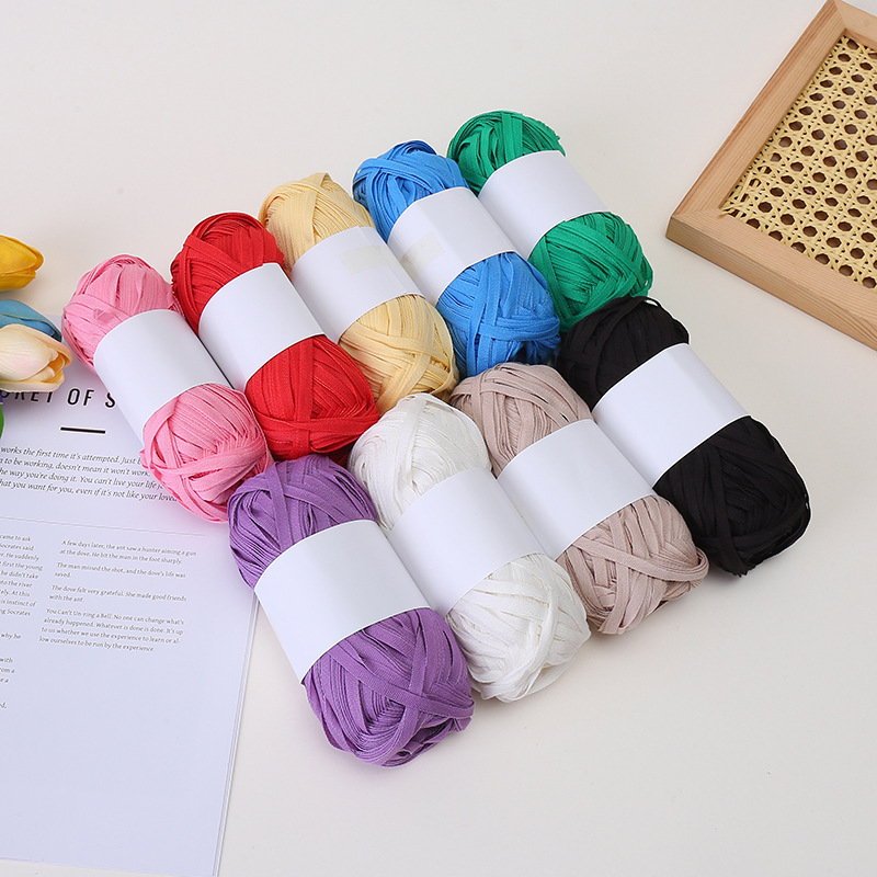 Flat Ribbon Yarn for Crochet - - Crochet Market Bag review and price