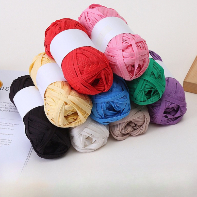 Flat Ribbon Yarn for Crochet - - Crochet Market Bag review and price