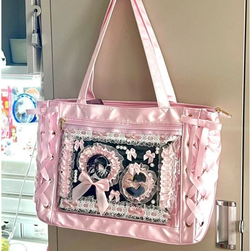 New Y2K Sweet Lolita Pink Ita  - Women'S Japanese Bags review and price