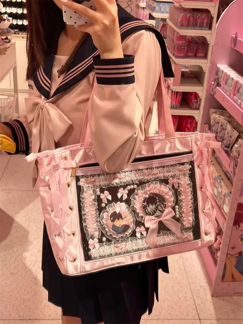 New Y2K Sweet Lolita Pink Ita  - Women'S Japanese Bags review and price